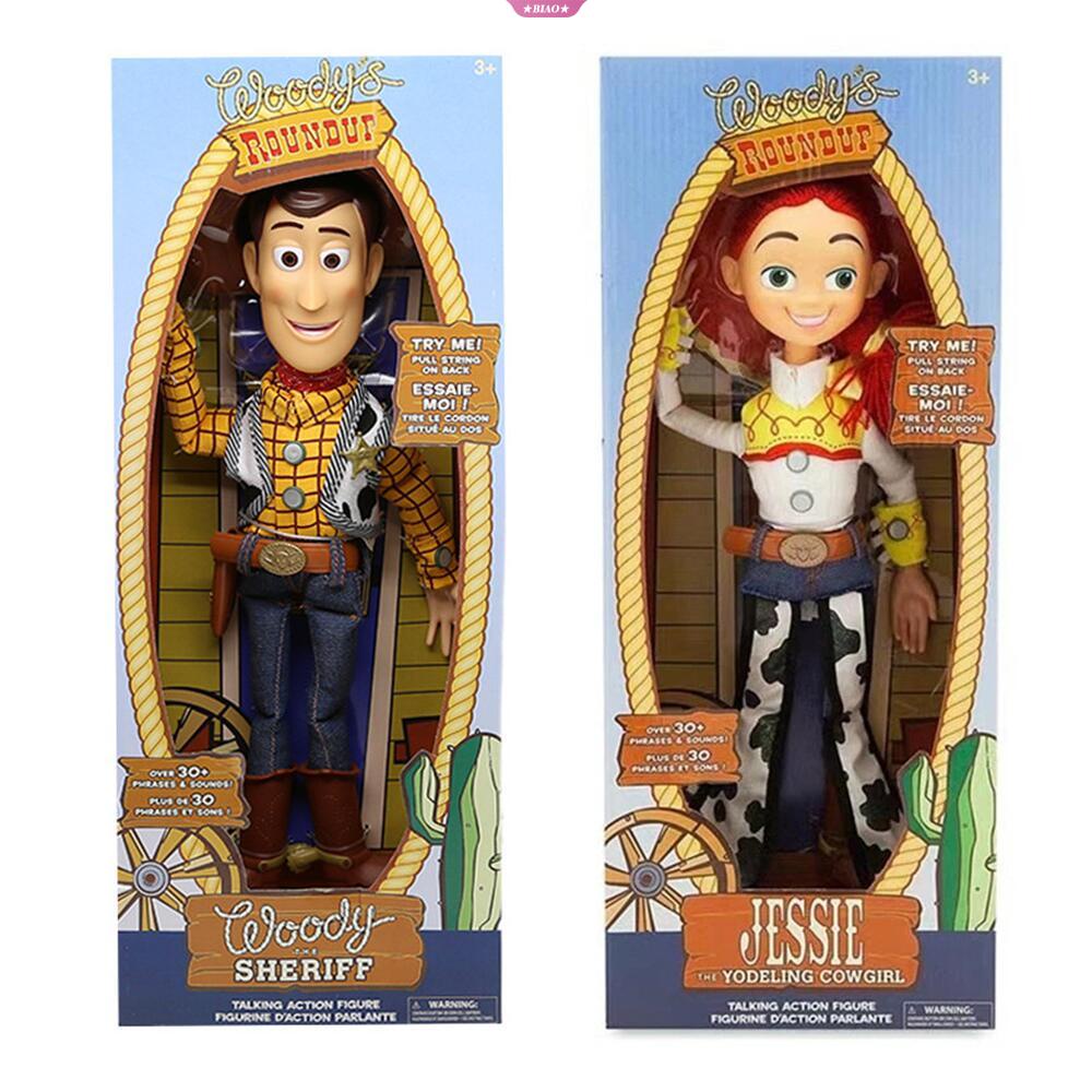 Disney Pixar Toy Story 4 Buzz Lightyear Woody Jessie Talking Action ...