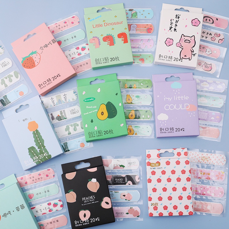 First Aid Emergency Cute Bandage Sticker Cartoon Cute Band Aid for Kids ...