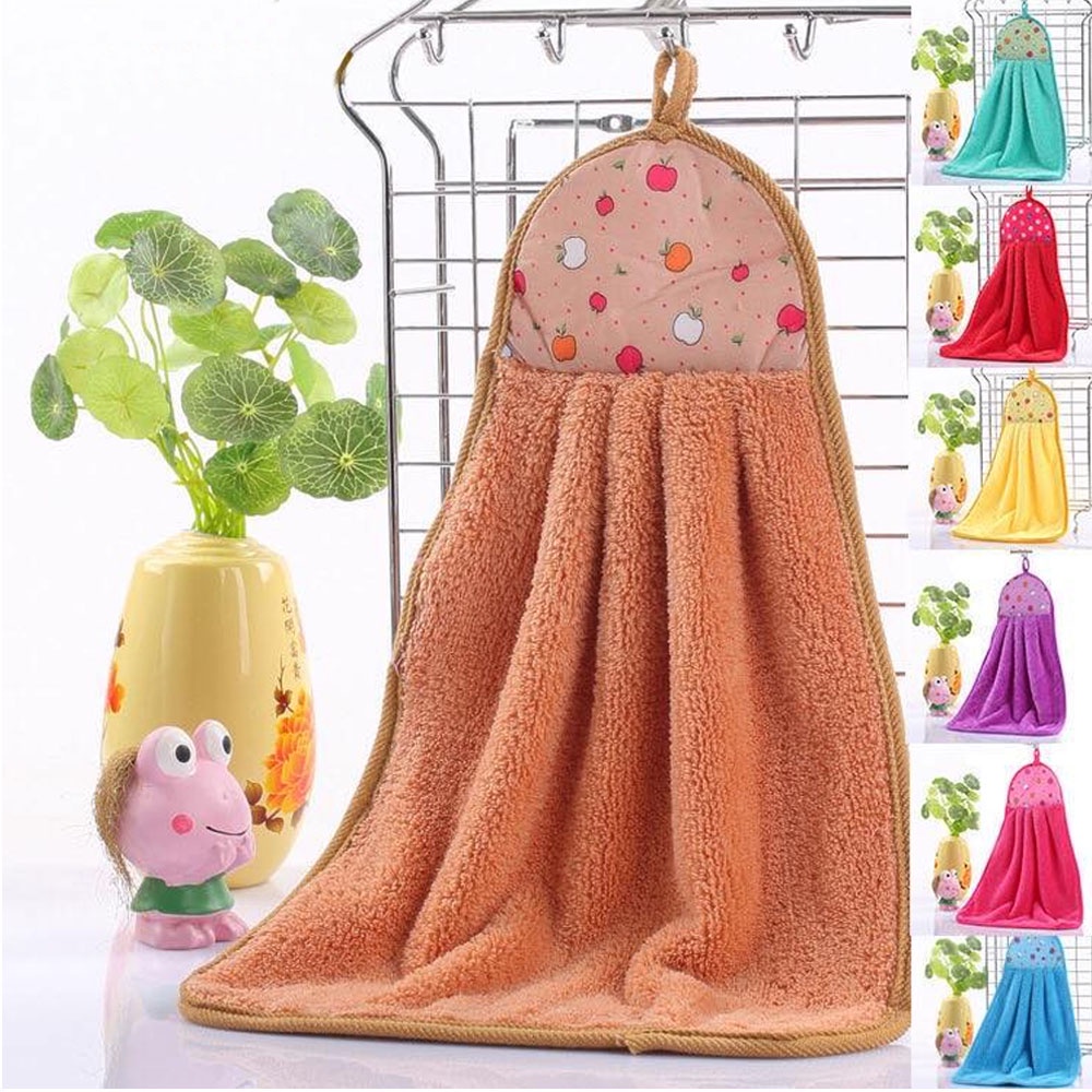 STS Bathroom and Kitchen Towel Soft Hand Towel Microfiber Super Absorbent Hand Towel Ref 1pc