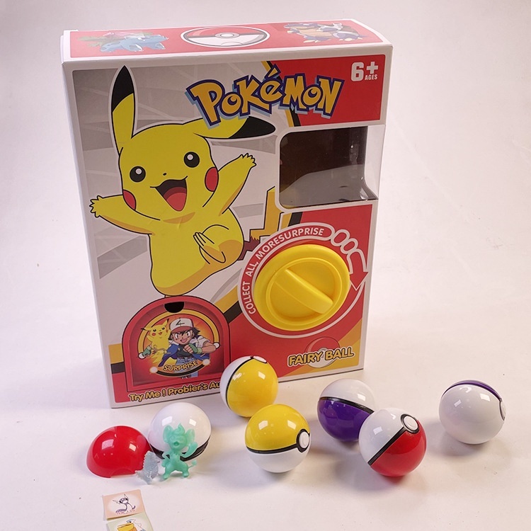 Pokémon Pokémon Capsule Toy Machine Pikachu Poké Ball Capsule Toy Claw