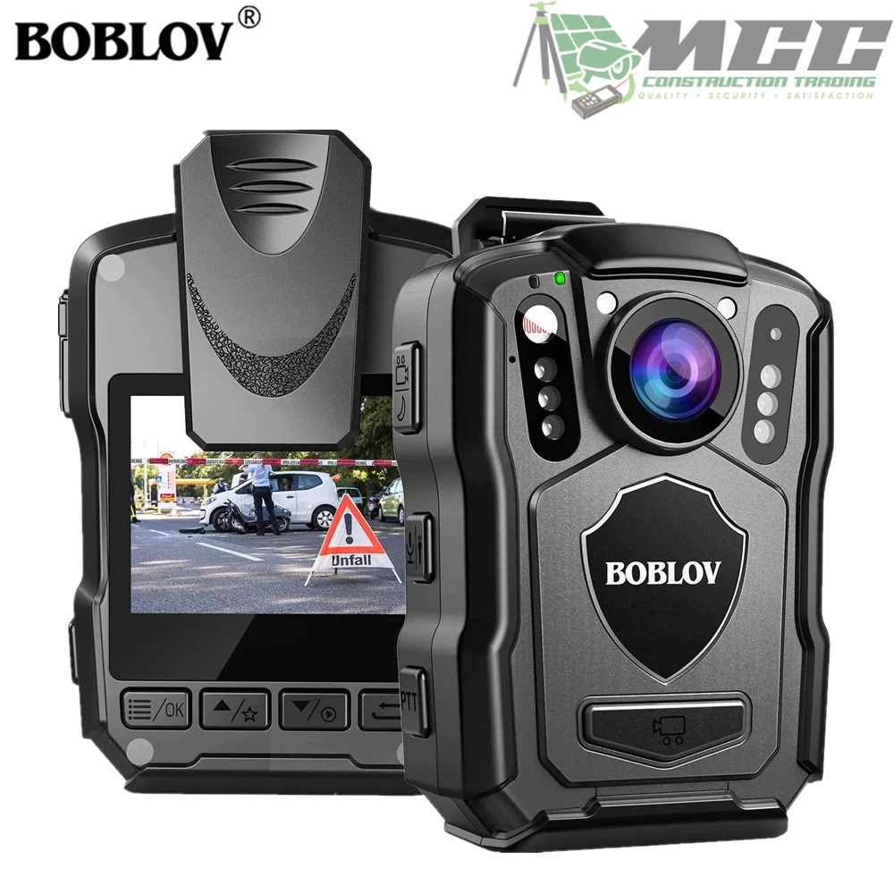 BOBLOV M5 2K QHD IR Night Vision Police Camera Security Body Worn