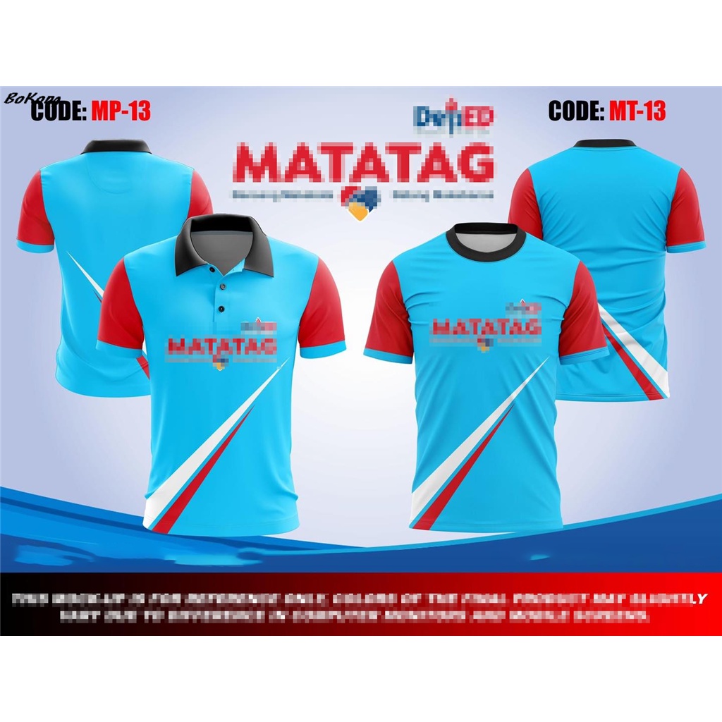 MATATAG UNIFORM SUBLIMATION CODE-13 DEPED BADGE | Shopee Philippines