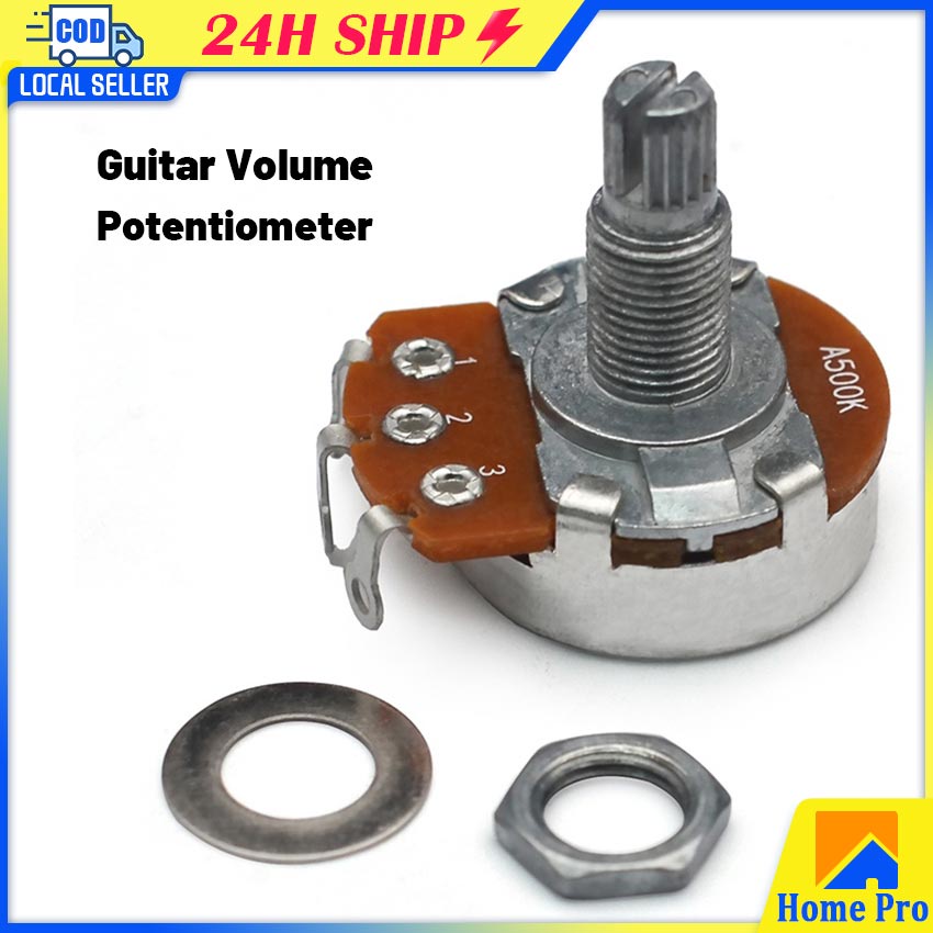 Guitar Volume Knob 250K Or 500K Ohms For Volume Tone Electric Guitar ...