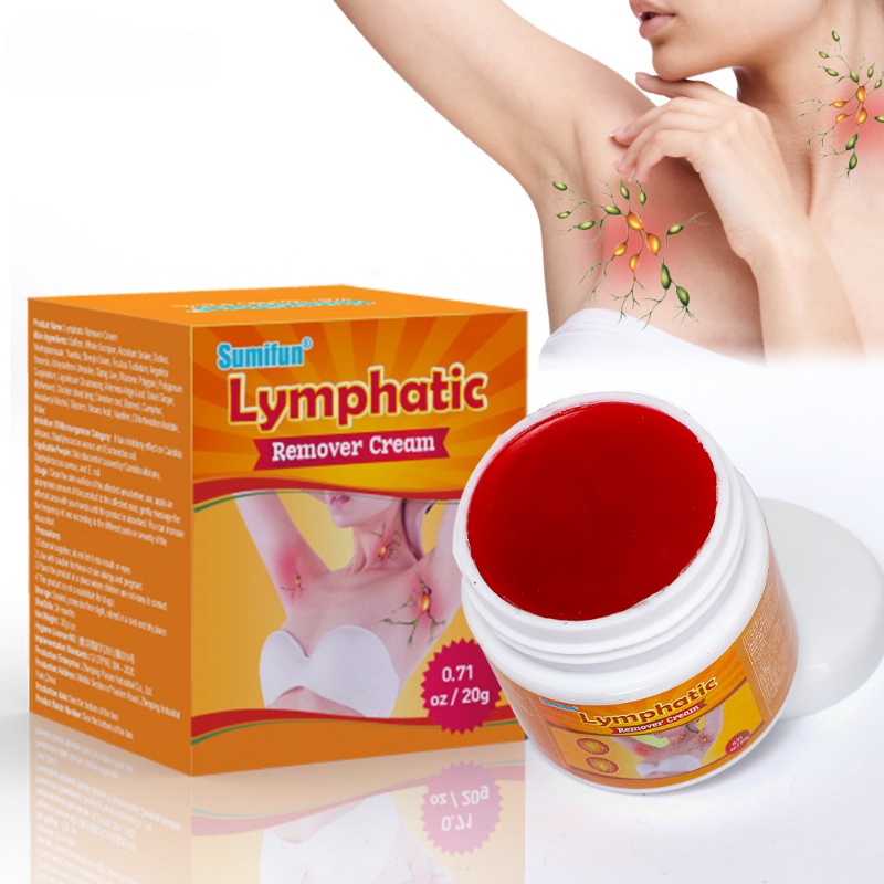 In Stockm3 Lymphatic Detox Cream Neck Breast Armpit Lymph Lumps Anti Swelling Herbal Ointment 8381