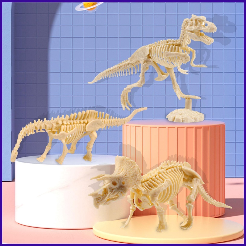 Dinosaur Skeleton Toys for Kids Dinosaur Fossil Dig Kit Excavation