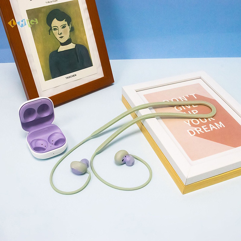 [LHG] Headphone Holder Rope Cable Headset Neck String Silicone ...