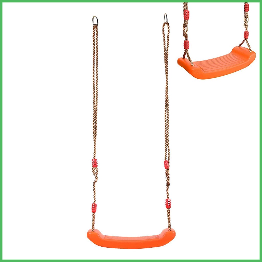 Children's Swing Seat Single Swing For Kids Support 264lb Heavy Duty