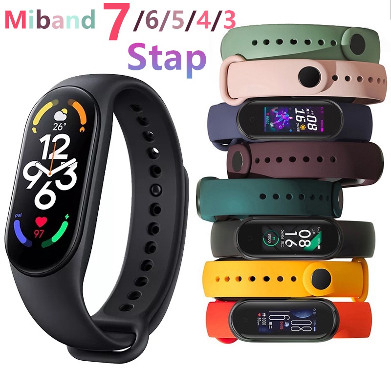 Silicone Watch Strap for Xiaomi Mi Band Miband Miband  Wriststrap Smartwatch Bracelet