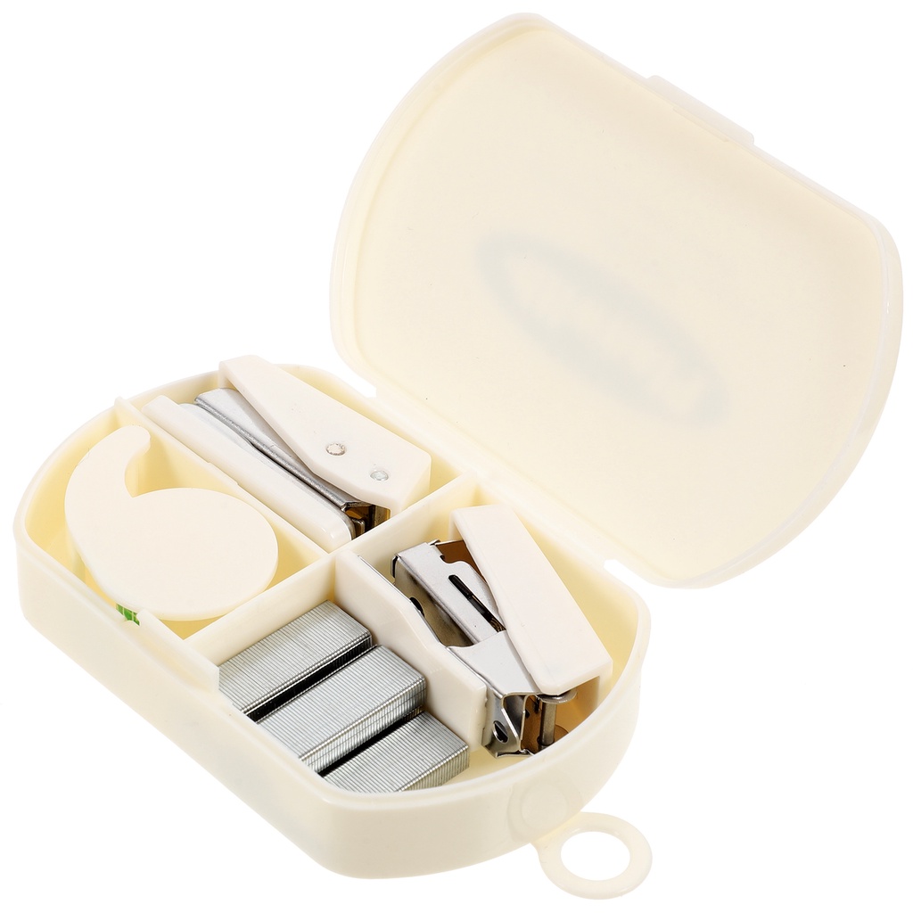 1 Set of Household Stapler Handheld Tape Cutter Scrapbooking DIY Desk