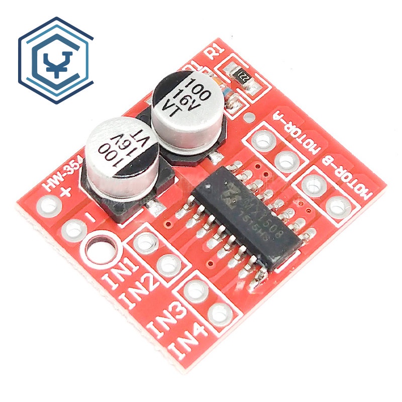 2PCS L298N Dual H Bridge DC Stepper Motor Drive Controller Board Module - Unbranded
