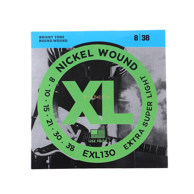 D'Addario XL Electric Guitar Strings with Bright Tone and Nickel Wound ...