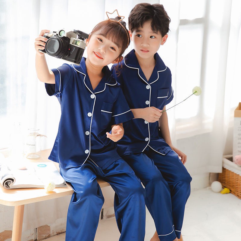 WAIKIKI FASHION#YL006 Hight Quality 5075 Silk Pajama Short Sleeve With ...