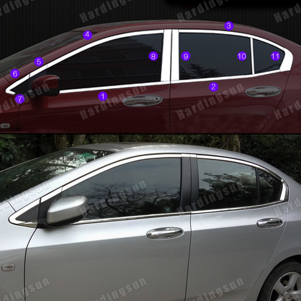 Car Door Modified Chrome for HONDA City 2008 2009 2010 2011 2012 2013