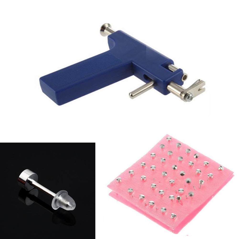 Ear Piercing Kit with Ear Piercing Gun and Ear Piercing Needle Kit