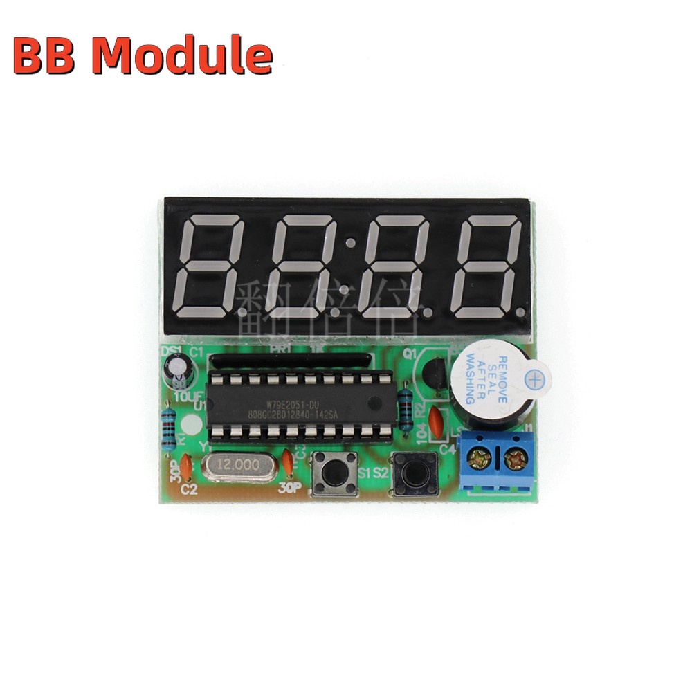 4 Digit Electronic Clock Microcontroller Digital Clock DIY Electronic