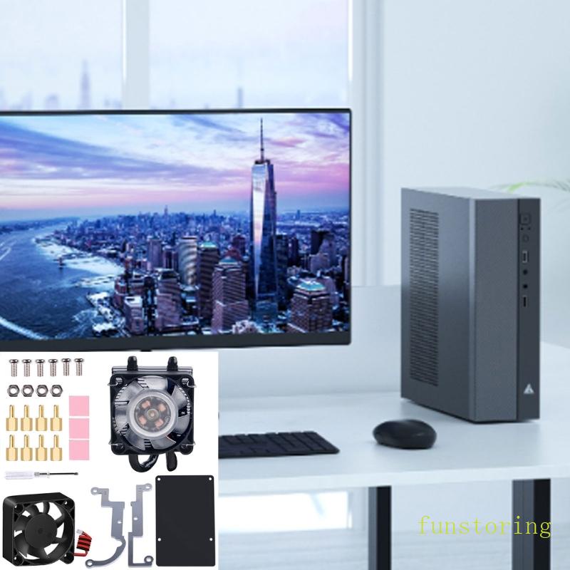 FUN Tower Cooler with RGB Heatsink Quiet Cooling Fan Radiators for ...