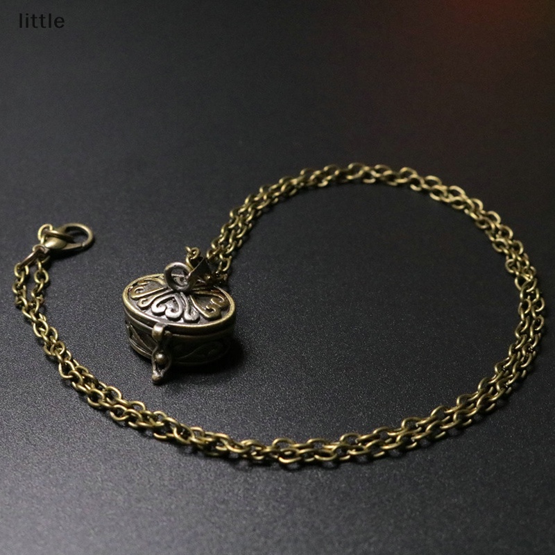 phlittle Vintage Cremation Urn Jewelry Hair Ashes Brass Necklace Pet Keepsake Pendant Boutique Shopee Philippines