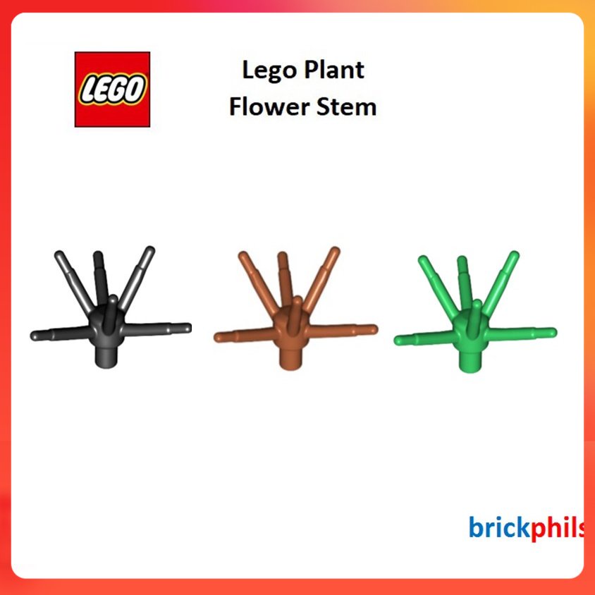 Lego Plant 19119 Flower Stem with Bar and 6 Stems per piece