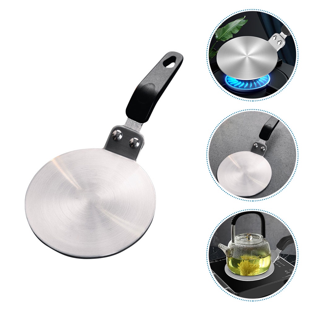 Glass Diffuser Induction Cooktop Burners Pot Heat Conduction Plate