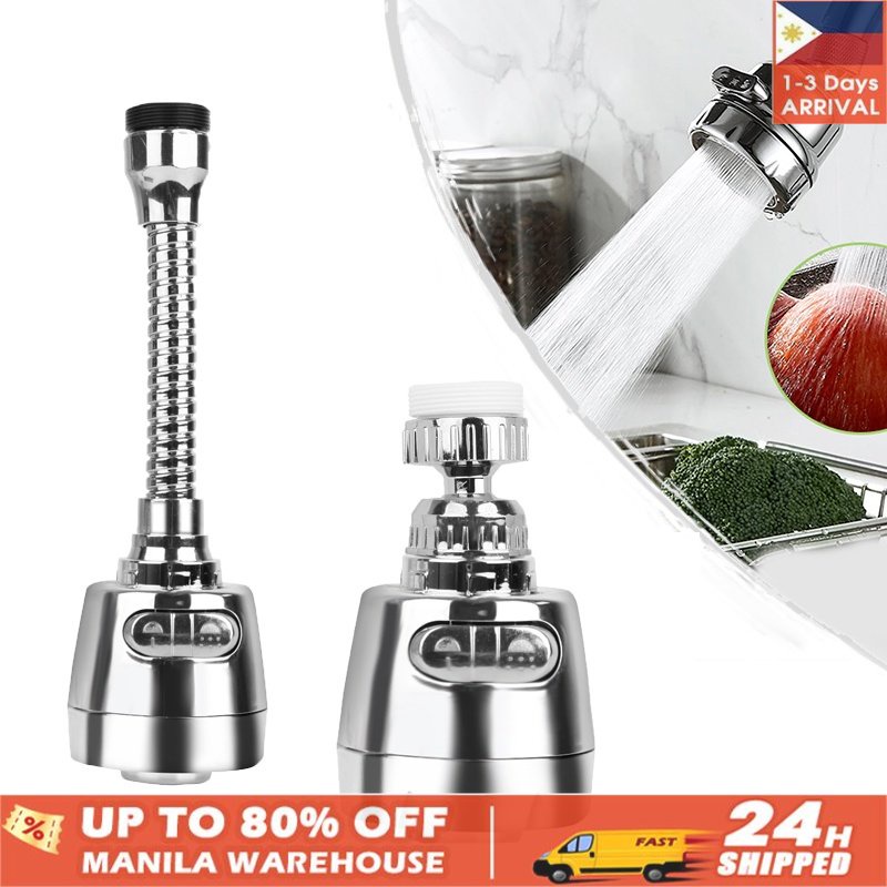 Kitchen Faucet Adapter Shower Head Pressure Water Saving Bubbler Splash