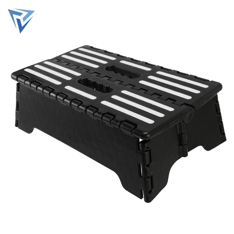 Non-Slip Small One Step Compact Folding Flat Step Stool Heavy Duty ...