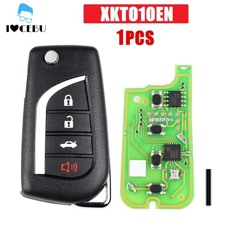 Universal Remote Key Car Remote Key for Xhorse XKTO10EN for Toyota Flip