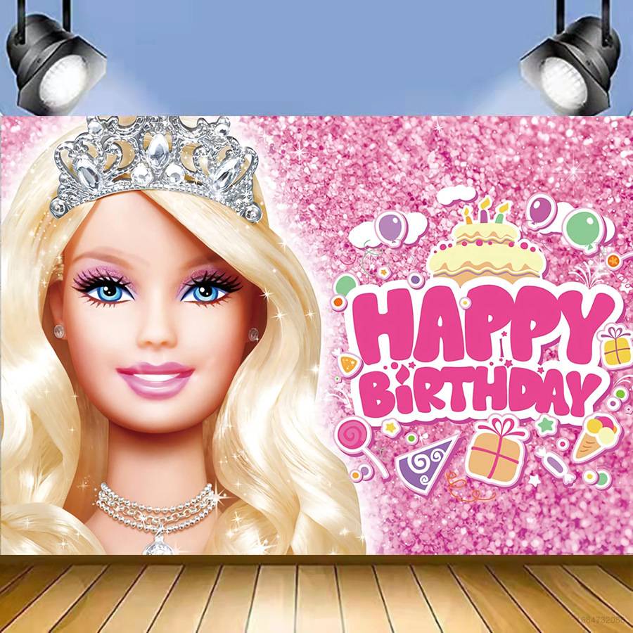 Shop birthday background barbie for Sale on Shopee Philippines