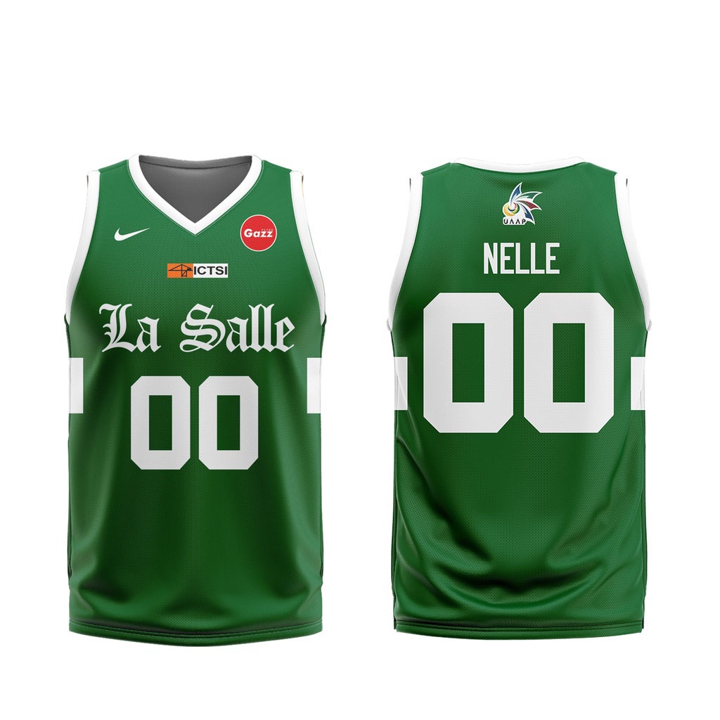 New DLSU Green Archers 2022 UAAP De La Salle Full Sublimated Basketball ...