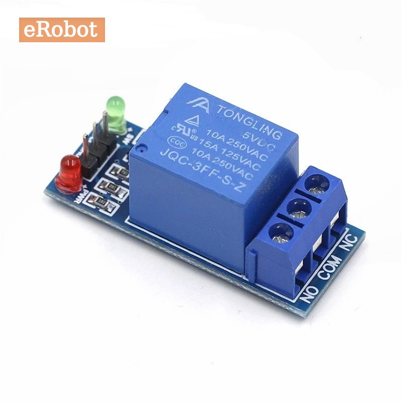 5V Low Level Trigger One 1 Channel Relay Module Interface Board Shield ...