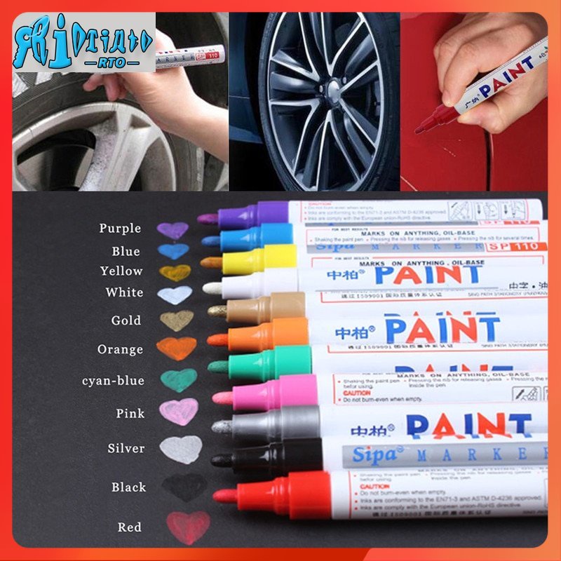 RTO Vehicle Professional Magic Car Scratch Repair Paint Tire Pen ...