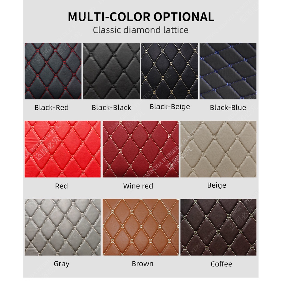 WearingResistant PU Leather Car Trunk Mat For Ford Escape 2020 Custom