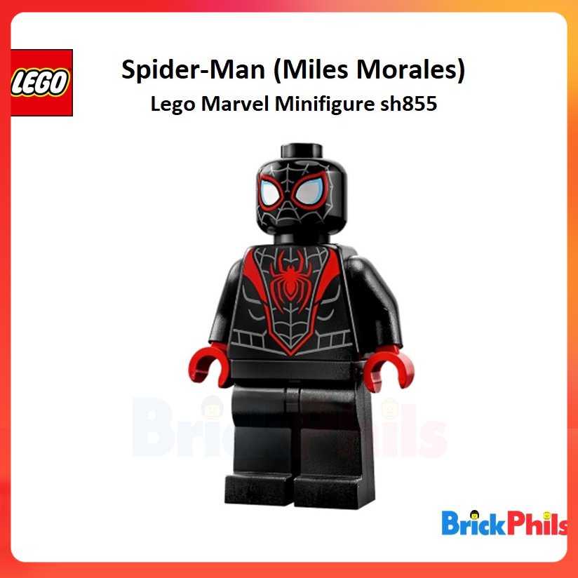Lego Marvel Minifigure sh855 Spider Man Miles Morales Shopee Philippines