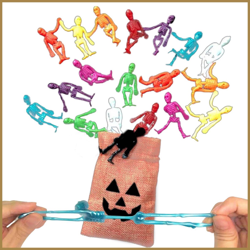 20 Pack Stretchy Skeletons Stretchy Toys Bulk Set Stretchy Skeleton ...