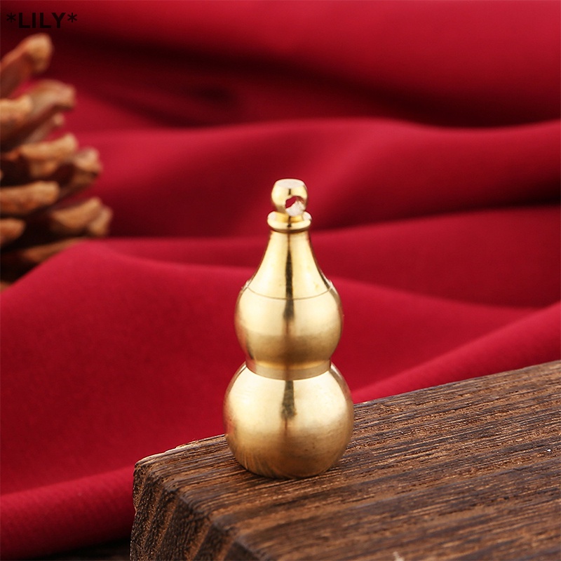 Liangliang988 Opening Pure Koper Gourd Ornamenten Baifu gourd Wanfu