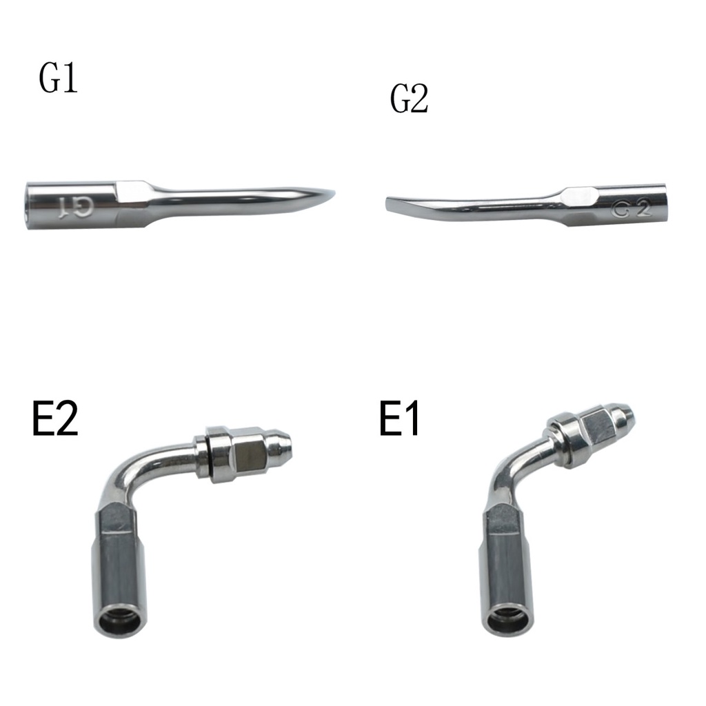 2Packs Dental Ultrasonic Scalers Scaling Tips G1G2G3G4G5 Fit for EMS WOODPECKER
