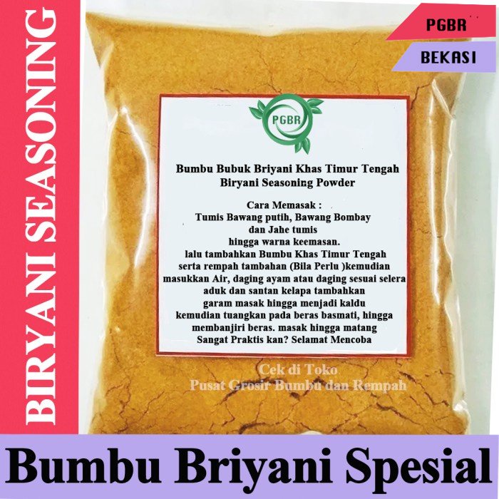 Arabic Briyani Seasoning For A 1 Liter Size Of Rice/Briyani Seasoning/Kabli/Typical Middle East