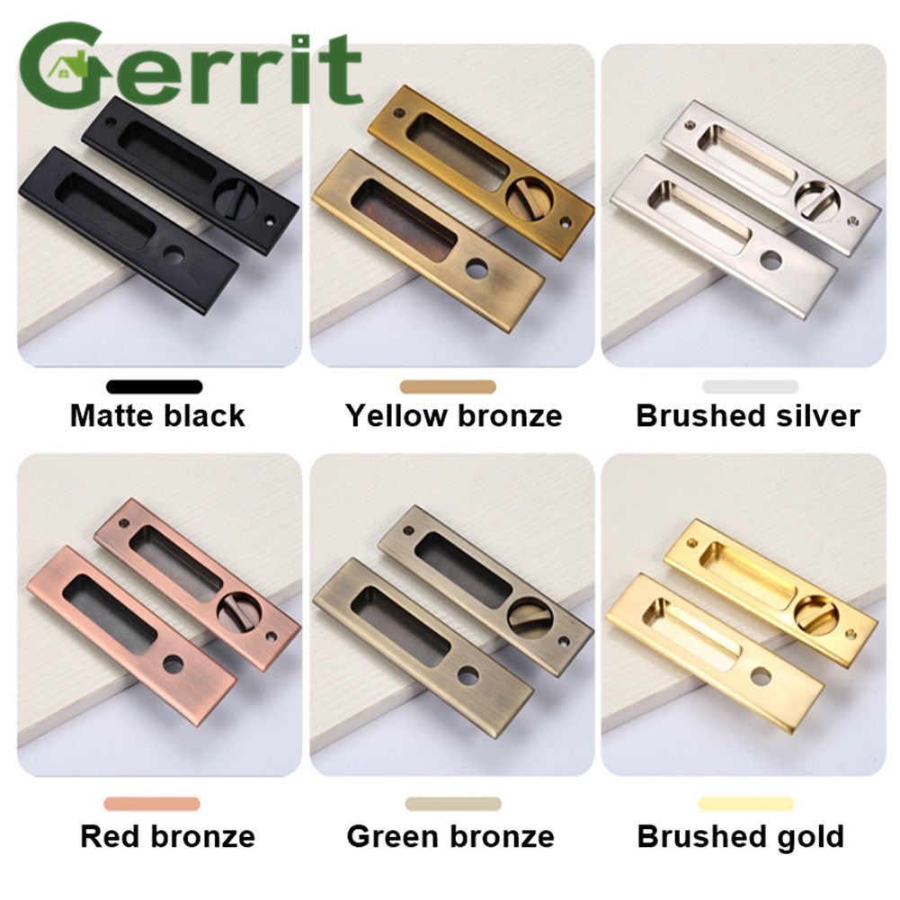 Zinc Alloy Sliding Barn Door Pull Handle Lock with Key for Interior Wooden Door Shopee Philippines