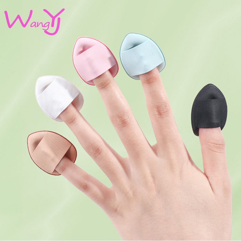 Mini Thumb Puff Air Cushion Puff Wet Dry Lotion Drop Small Puff ...