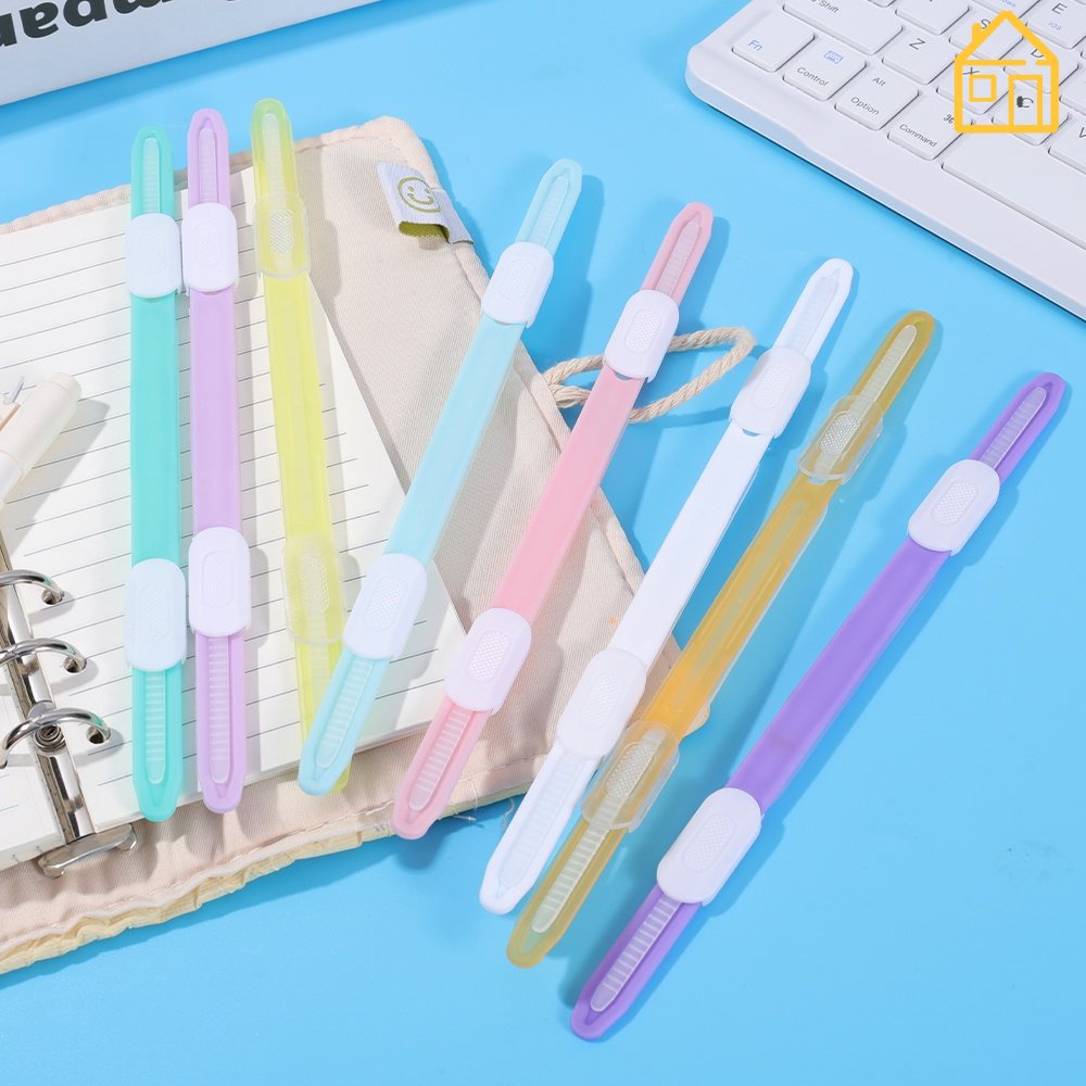 Plastic Binding Clips With Two Holes / LooseLeaf Binding Clips Office