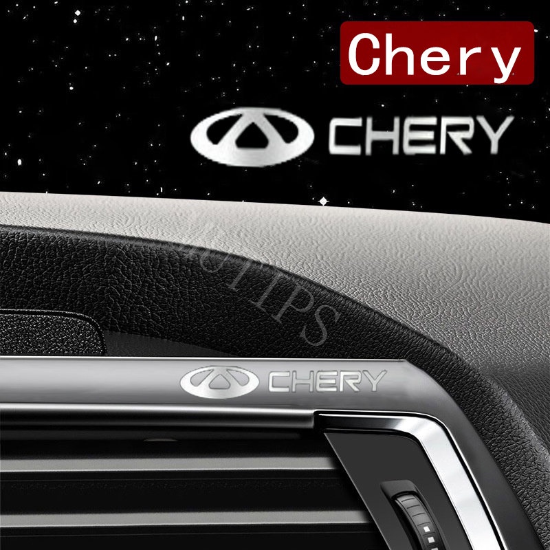 Chery Car Logo Metal Sticker 3D Creative Decoration Automobile Window ...