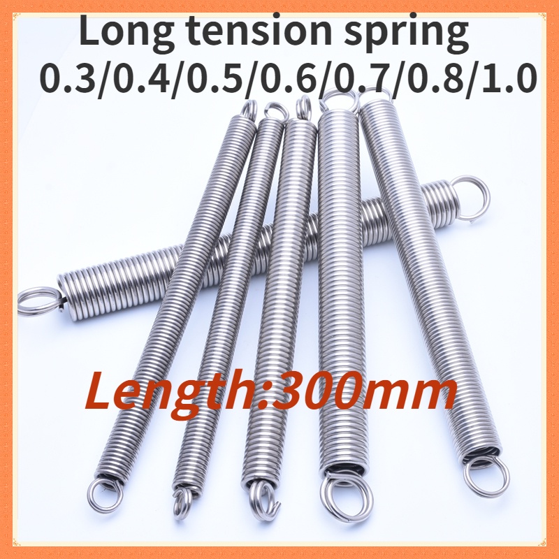 304 Stainless Steel Tension Spring Long Tension Spring Tension Spring