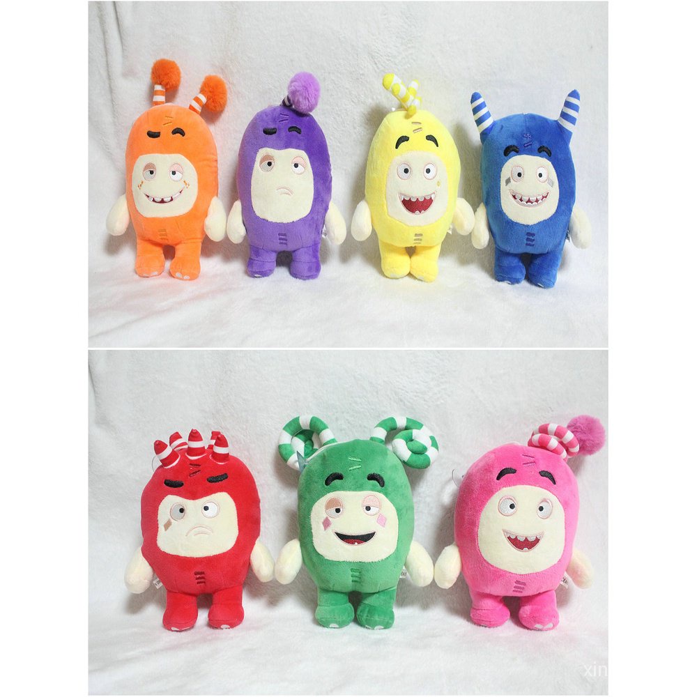 Qibao Mengbing Oddbods plush toy Cartoon Cartoon Doll Machine grab doll ...