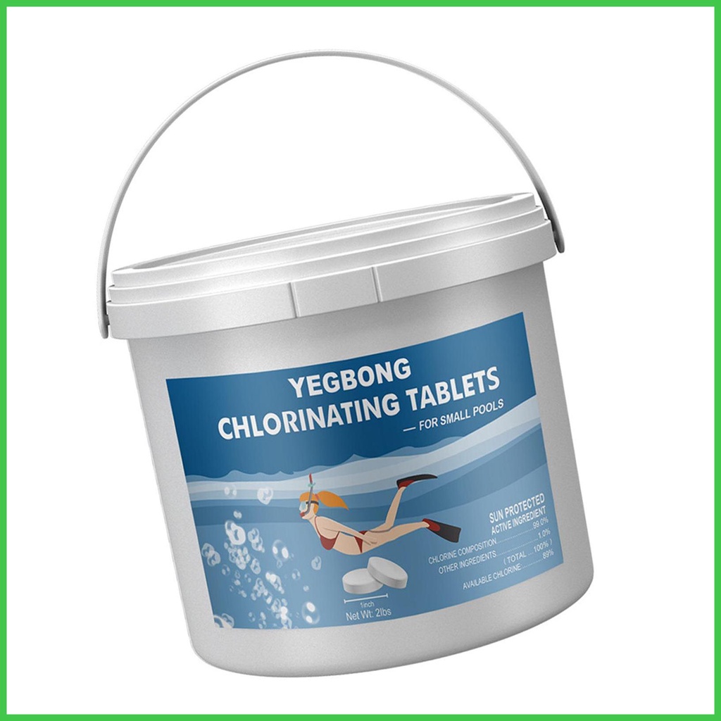Chlorinating Tablets Swimming Pool Chlorine Slow Dissolving Stabilized