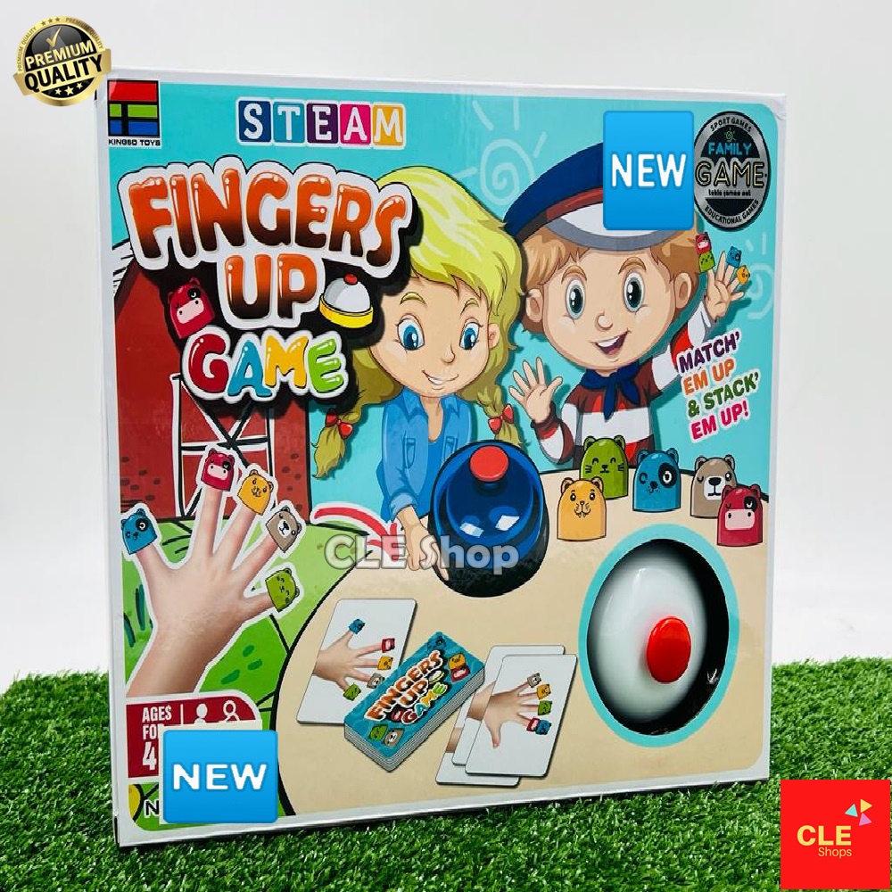 Family Game Fingers Up Games Finger Card Game | Shopee Philippines