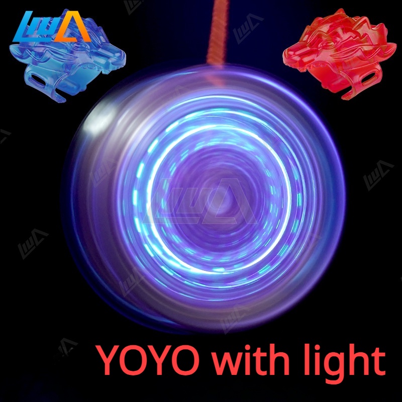 Yoyo Colorful Lights YoYo Boy Toys Automatic Recycling YOYO Ball