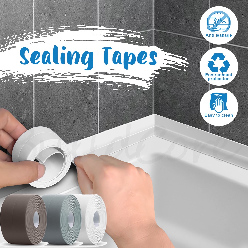 Kitchen Sealant Strip Waterproof Door Gap Strip Sink Bathtub Bathroom