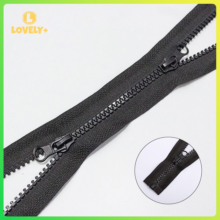 Black Duracon Separable Jacket Zipper Resin Zipper Open End Zip For ...