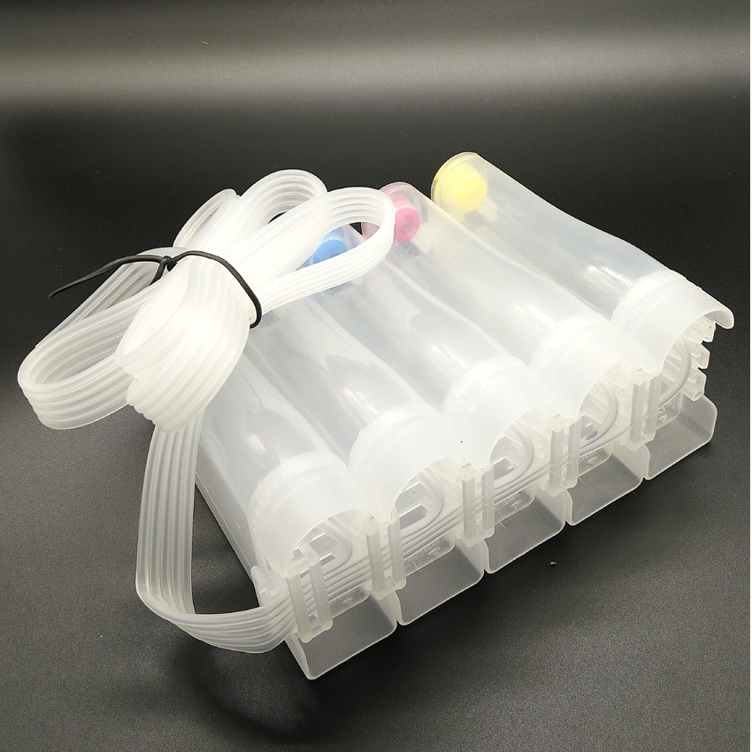5 Color CISS Kit With Accessories Ink Tank For Canon / Epson / Hp ...