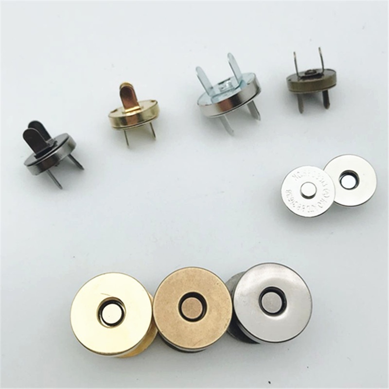 10 Pairs Invisible Magnet Buttons 1.4cm or 1.8cm Sewing Free Bags ...
