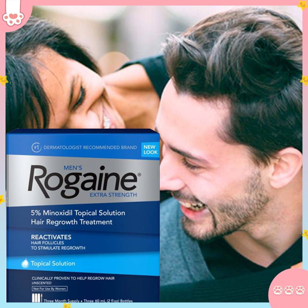 Cod Rogaine Hair Growth Men Minoxidil Solution Extra Strength 5 Supply